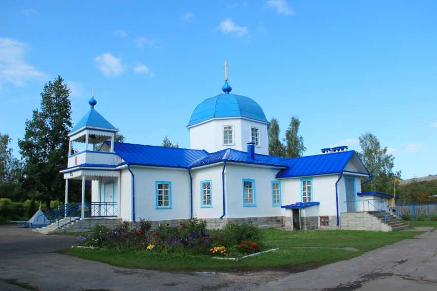 Церковь Параскевы Пятницы, Боровичи (Боровичский район, Новгородская область). общий вид в ландшафте