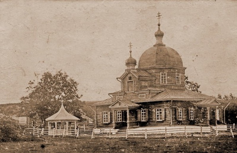 Церковь Параскевы Пятницы, Боровичи (Боровичский район, Новгородская область). архивная фотография, Деревянная церковь Параскевы Пятницы.