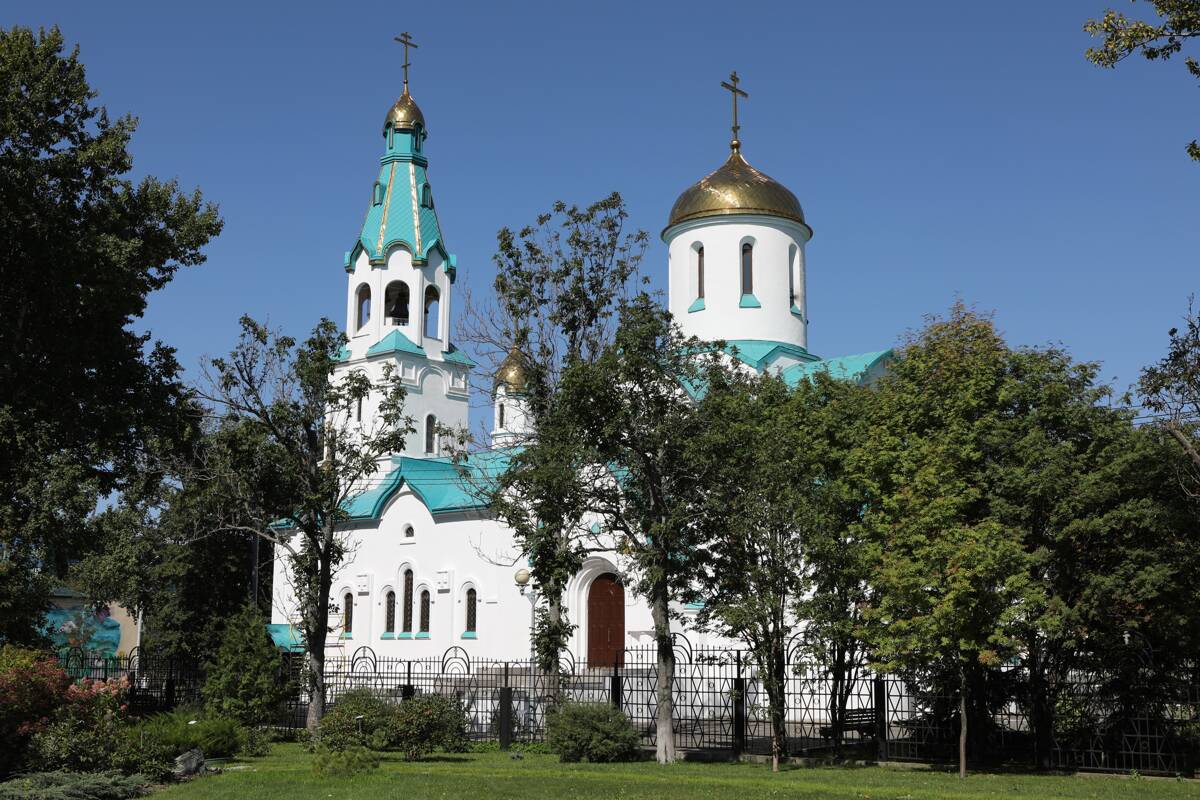 Собор Воскресения Христова, Южно-Сахалинск (Южно-Сахалинск, город, Сахалинская область). фасады