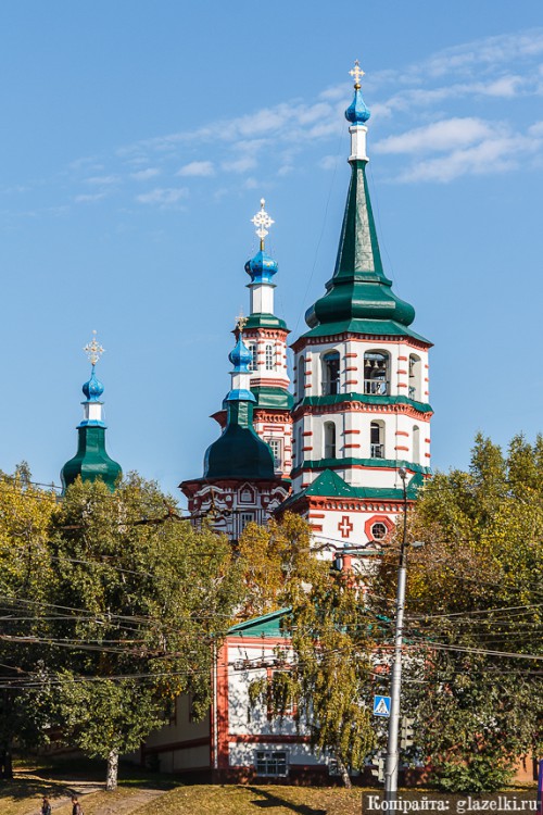 Церковь Воздвижения Креста Господня, Иркутск (Иркутск, город, Иркутская область). архитектурные детали