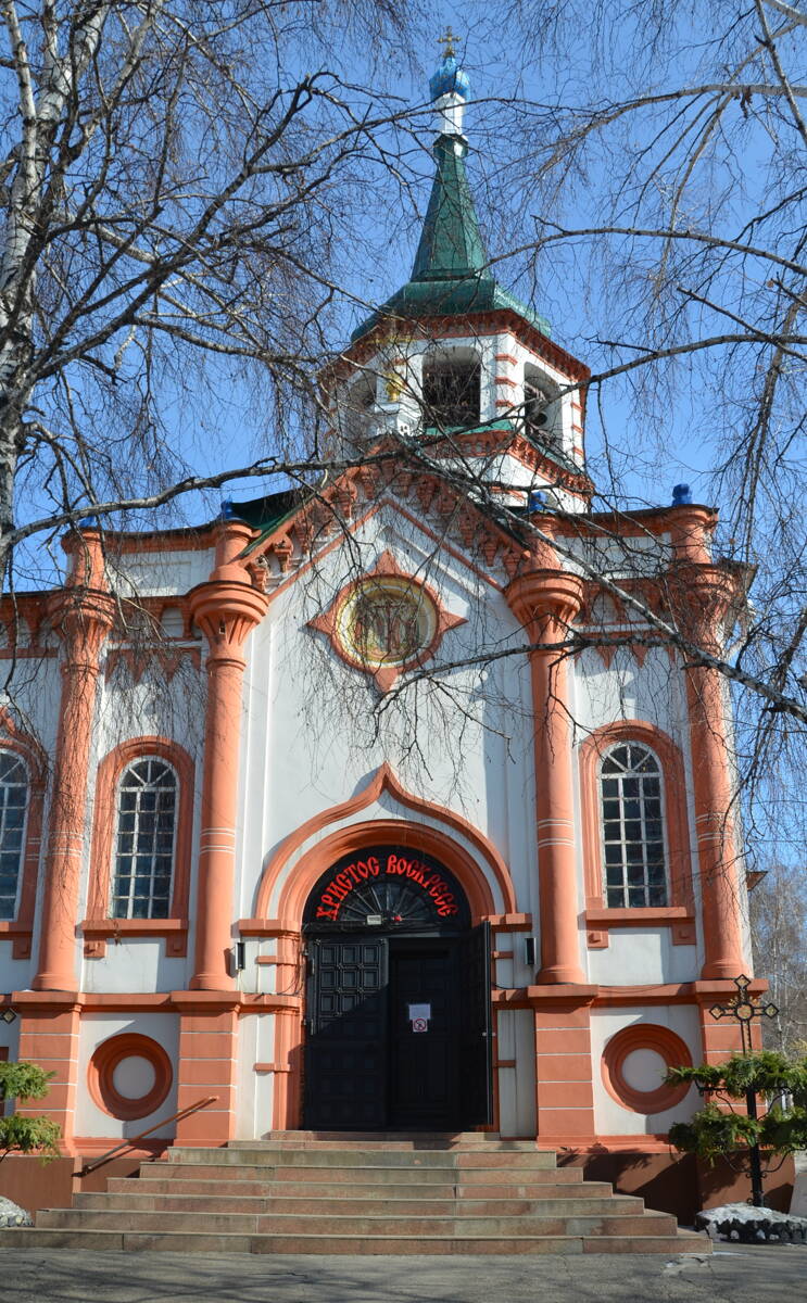 Церковь Воздвижения Креста Господня, Иркутск (Иркутск, город, Иркутская область). архитектурные детали