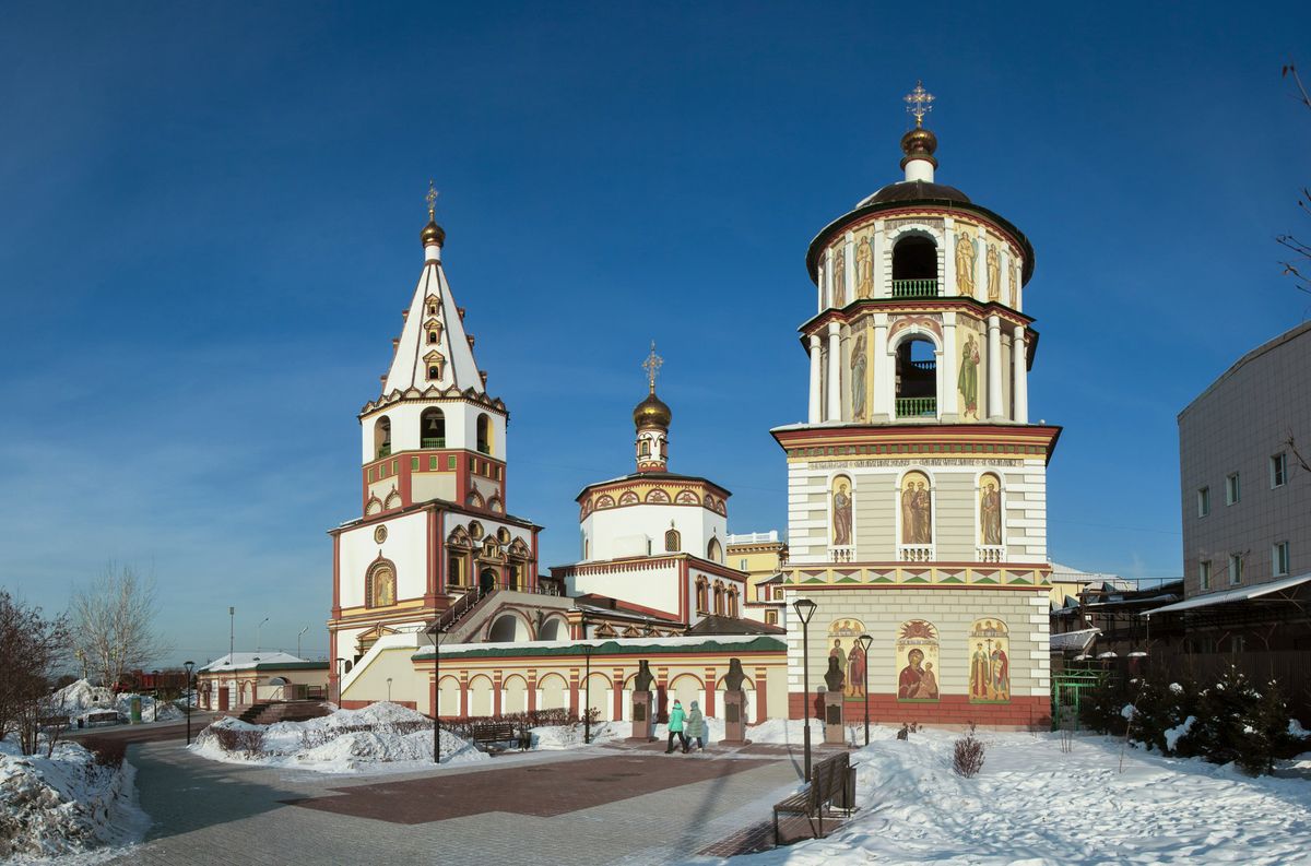 фасады. Собор Богоявления Господня, Иркутск (Иркутск, город, Иркутская область)