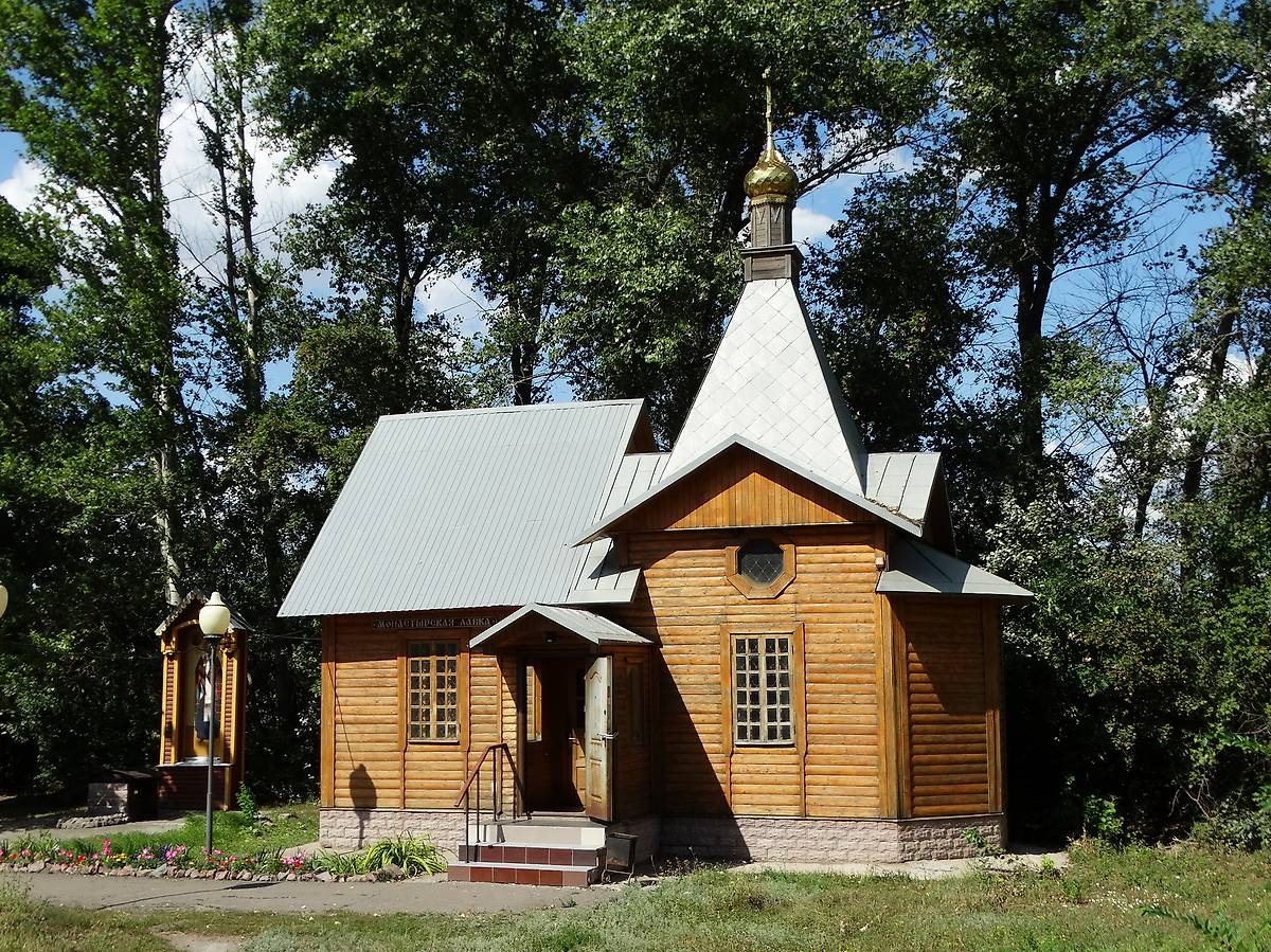 фасады. Монастырь Серафима Саровского. Часовня Николая Чудотворца, Новомакарово (Грибановский район, Воронежская область)