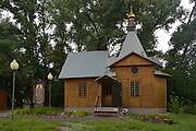 Монастырь Серафима Саровского. Часовня Николая Чудотворца, Часовня с источником Николая Чудотворца, Новомакарово, Грибановский район, Воронежская область