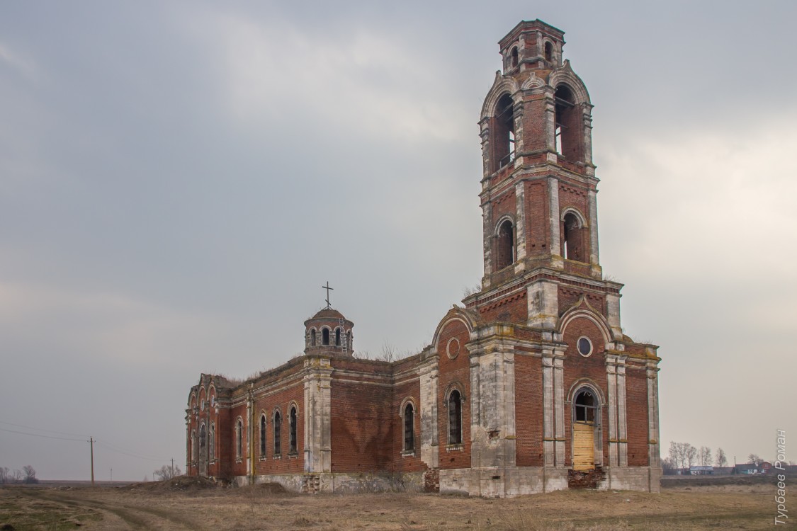 Хавертово. Церковь Иоанна Богослова. фасады, Вид с северо-запада