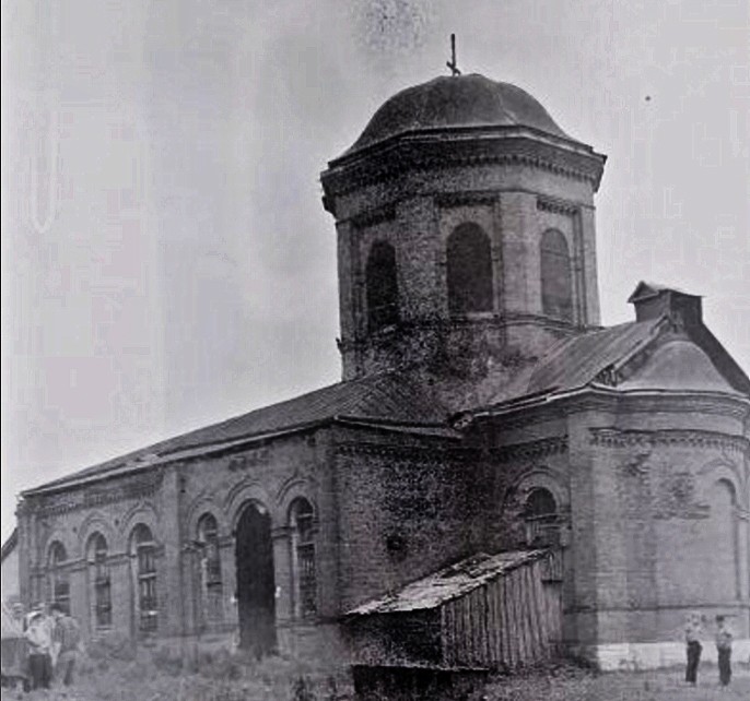 Церковь Космы и Дамиана, Дьячье (Орловский район, Орловская область). архивная фотография, Фото 1962 г. из Госкаталога музейного фонда