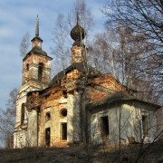 Церковь Николая Чудотворца, вид с юго-востока<br>, Ширяево, Островский район, Костромская область