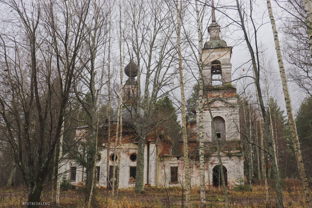 Церковь Николая Чудотворца, Ширяево (Островский район, Костромская область). фасады