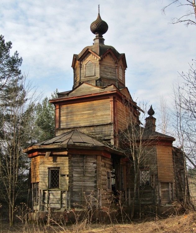 Ширяево. Церковь Вознесения Господня. фасады, вид с северо-востока