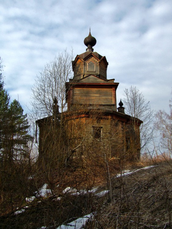Ширяево. Церковь Вознесения Господня. фасады, вид с юго-востока