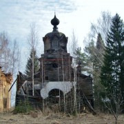 Церковь Вознесения Господня, западный фасад<br>, Ширяево, Островский район, Костромская область