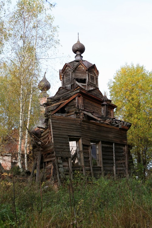 Церковь Вознесения Господня, Ширяево (Островский район, Костромская область). фасады