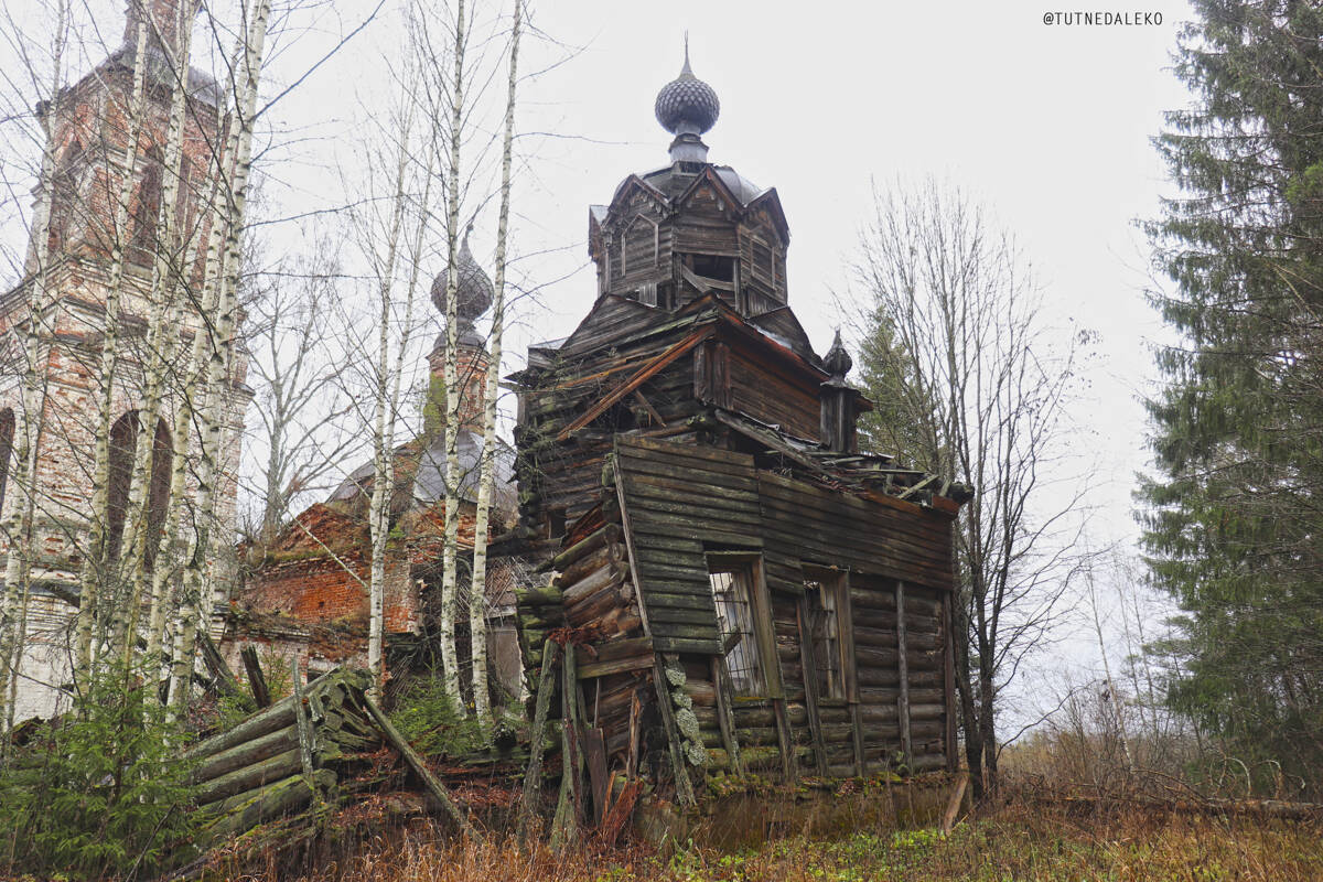 Церковь Вознесения Господня, Ширяево (Островский район, Костромская область). фасады