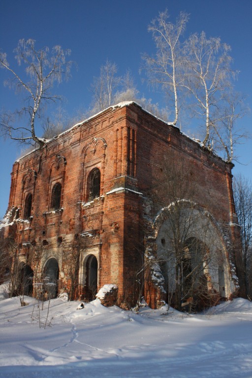 Сляднево. Церковь Спаса Преображения. фасады