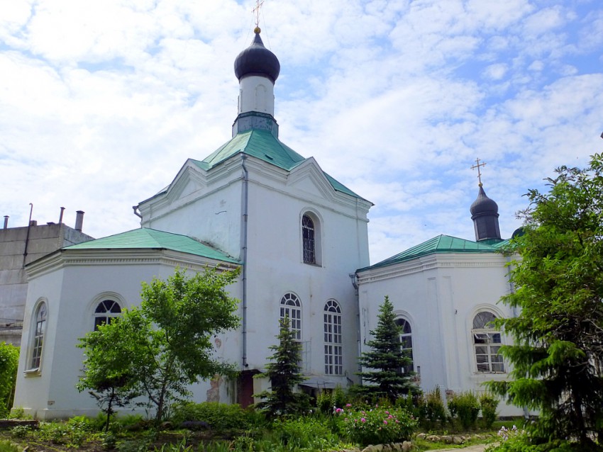 Троицкий мужской монастырь. Церковь Сергия Радонежского, Рязань (Рязань, город, Рязанская область). фасады