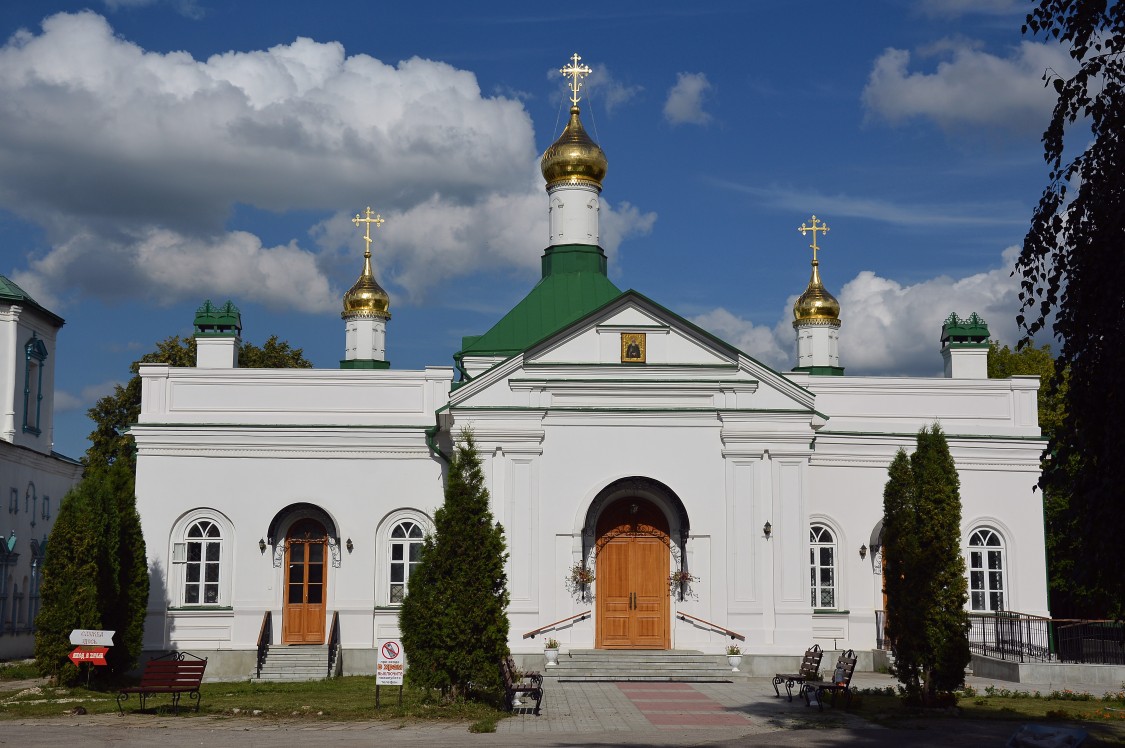 Троицкий мужской монастырь. Церковь Сергия Радонежского, Рязань (Рязань, город, Рязанская область). фасады