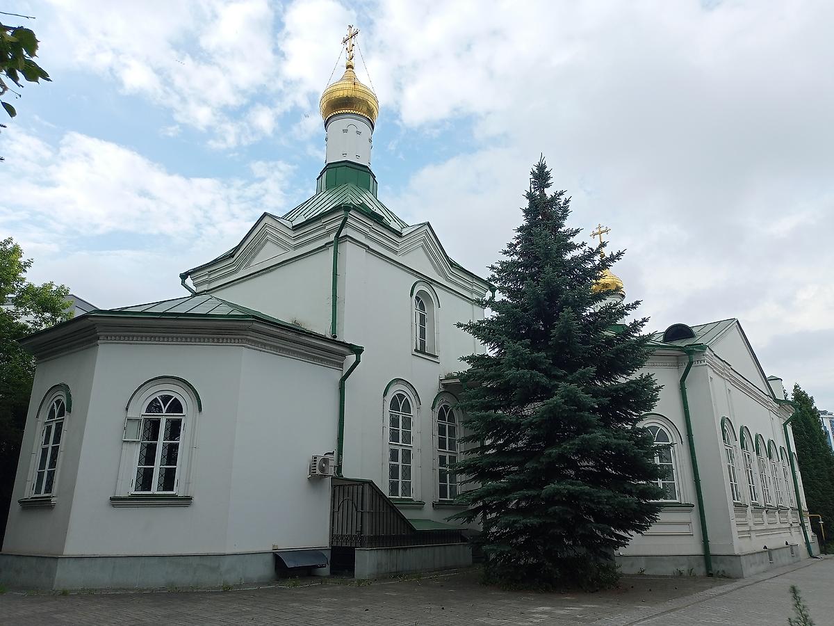фасады. Троицкий мужской монастырь. Церковь Сергия Радонежского, Рязань (Рязань, город, Рязанская область)