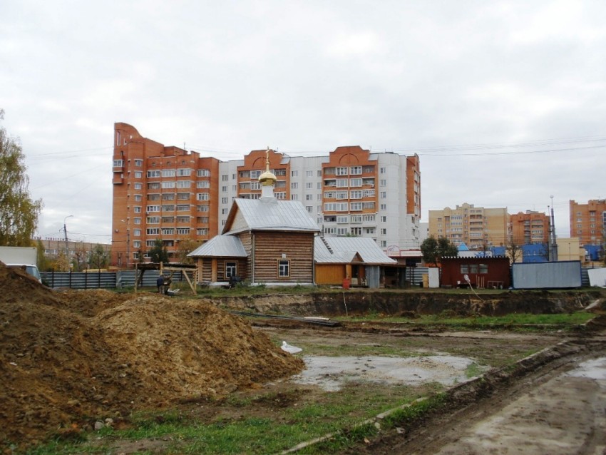 Церковь Сретения Господня (временная), Рязань (Рязань, город, Рязанская область). общий вид в ландшафте, Вид с севера