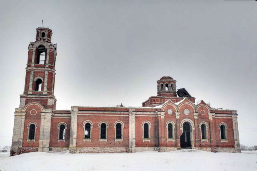 Церковь Иоанна Богослова, Хавертово (Михайловский район, Рязанская область). фасады
