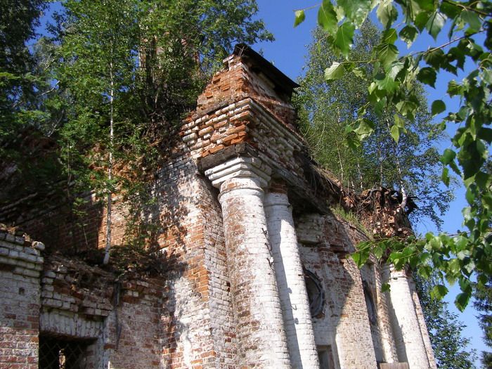 Церковь Николая Чудотворца, Ширяево (Островский район, Костромская область). архитектурные детали