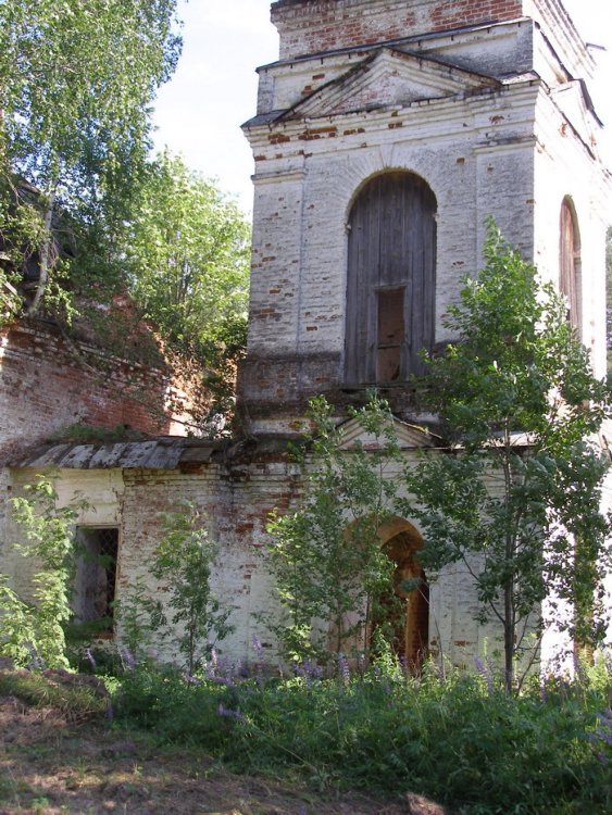 Церковь Николая Чудотворца, Ширяево (Островский район, Костромская область). архитектурные детали