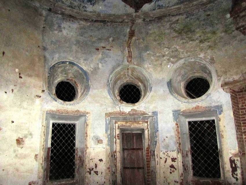 Церковь Николая Чудотворца, Ширяево (Островский район, Костромская область). интерьер и убранство, северная стена основного объема