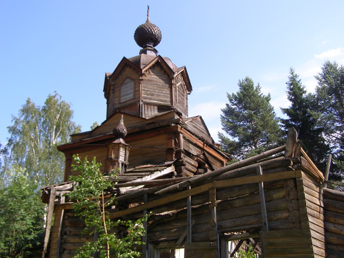 Церковь Вознесения Господня, Ширяево (Островский район, Костромская область). фасады