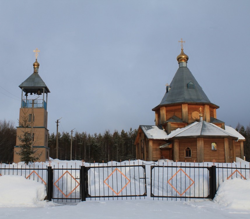 Церковь Благовещения Пресвятой Богородицы, Вуктыл (Вуктыл, город, Республика Коми). фасады