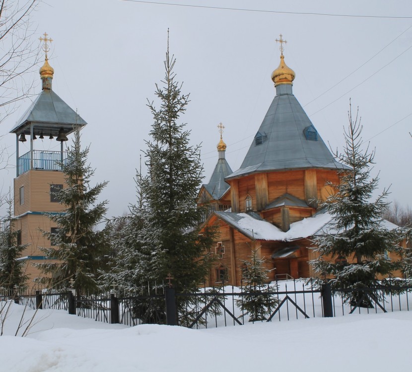 Церковь Благовещения Пресвятой Богородицы, Вуктыл (Вуктыл, город, Республика Коми). фасады