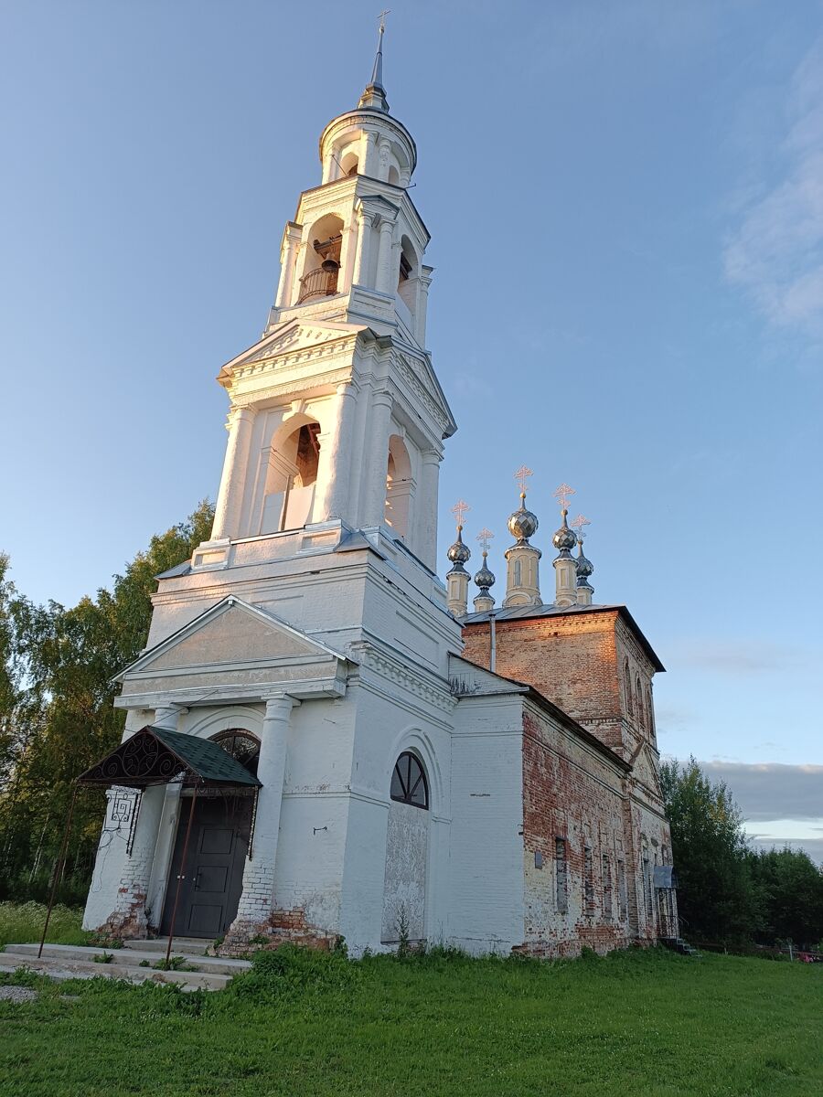 Церковь Покрова Пресвятой Богородицы, Коровново (Солигаличский район, Костромская область). фасады