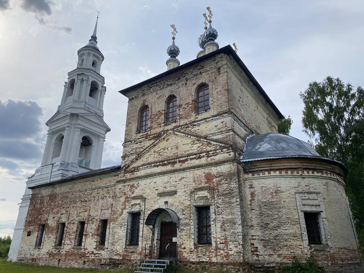 Церковь Покрова Пресвятой Богородицы, Коровново (Солигаличский район, Костромская область). фасады