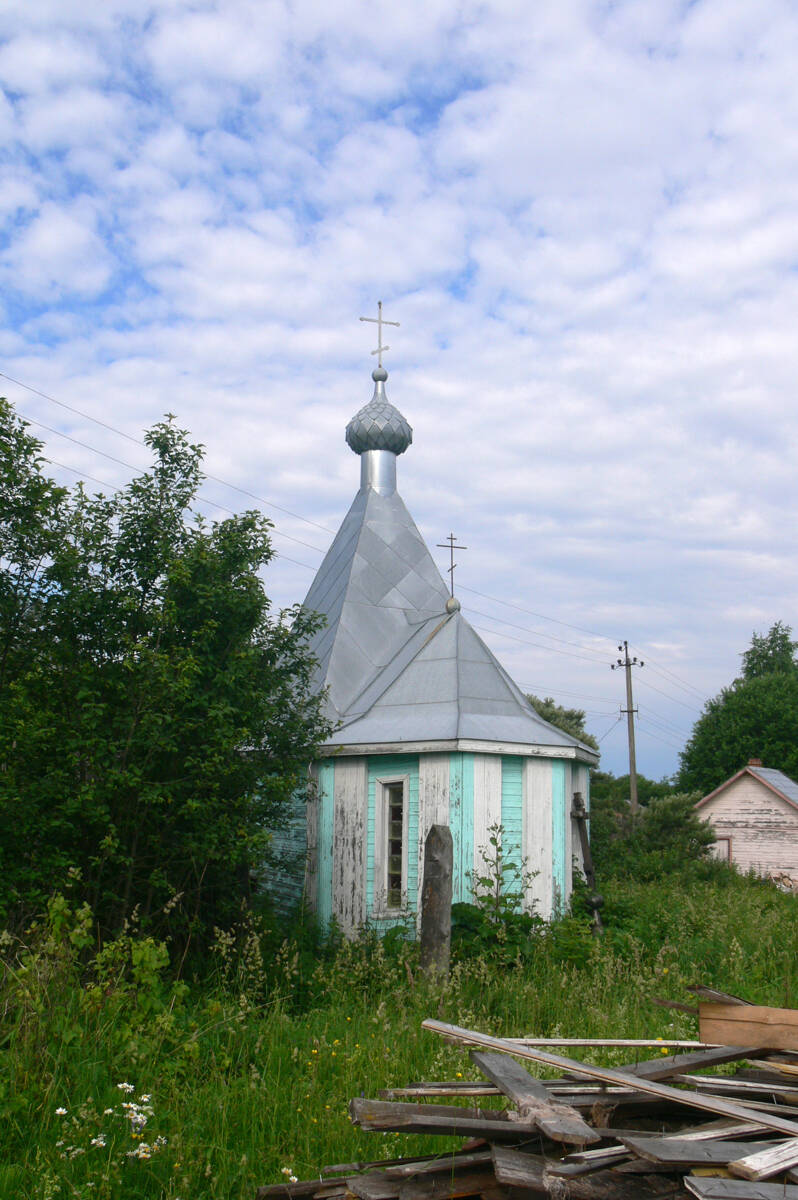 Неизвестная часовня, Ножкино (Чухломский район, Костромская область). фасады