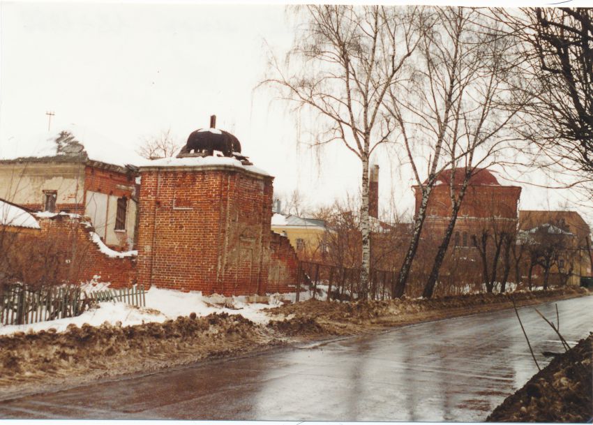 Рязань. Казанский женский монастырь. общий вид в ландшафте, До реставрации