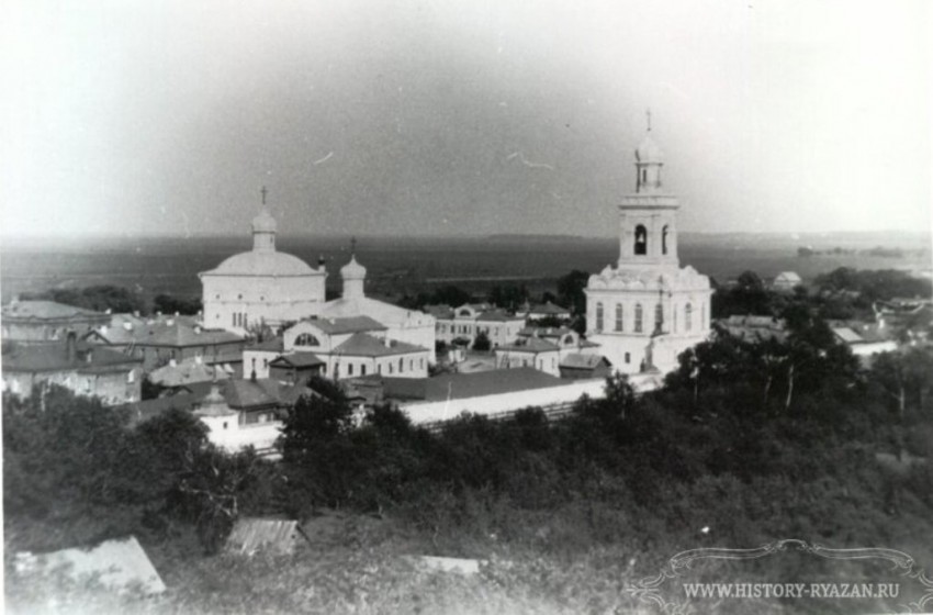 Казанский женский монастырь, Рязань (Рязань, город, Рязанская область). архивная фотография, Фото с сайта www.history-ryazan.ru