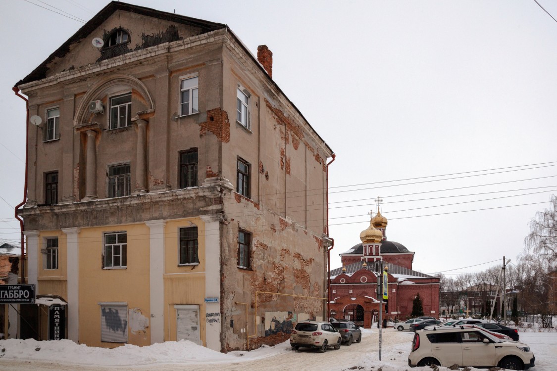 Рязань. Казанский женский монастырь. фасады