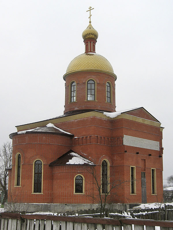 Суземка. Церковь Александра Невского. фасады