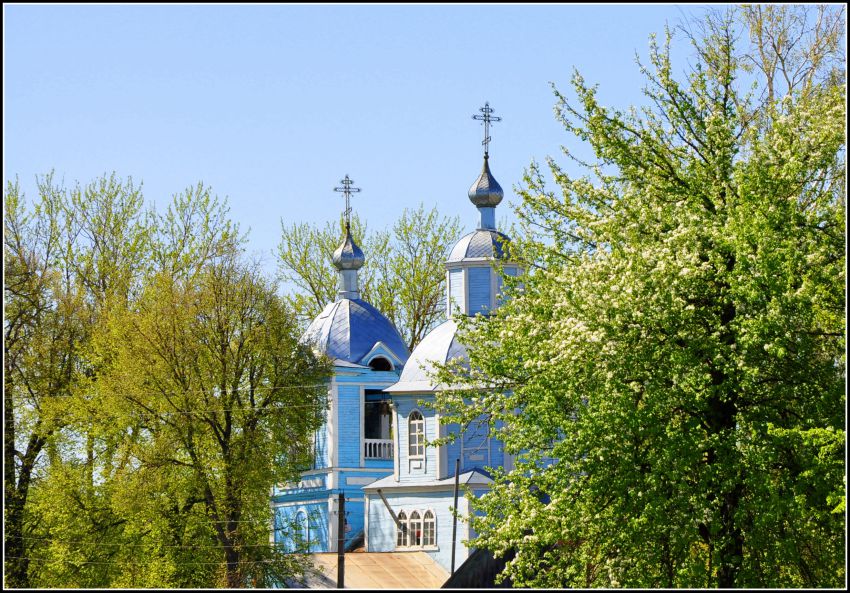 Церковь Михаила Архангела, Бобрик (Комаричский район, Брянская область). фасады, Бобрик. Церковь Михаила Архангела 