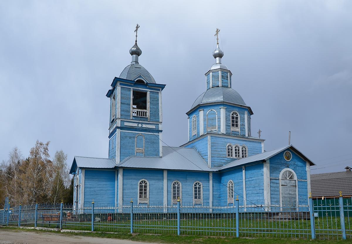 фасады. Церковь Михаила Архангела, Бобрик (Комаричский район, Брянская область)