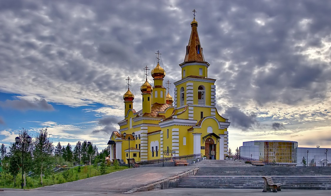 Церковь Николая Чудотворца, Надым (Надымский район и г. Надым, Ямало-Ненецкий автономный округ). художественные фотографии