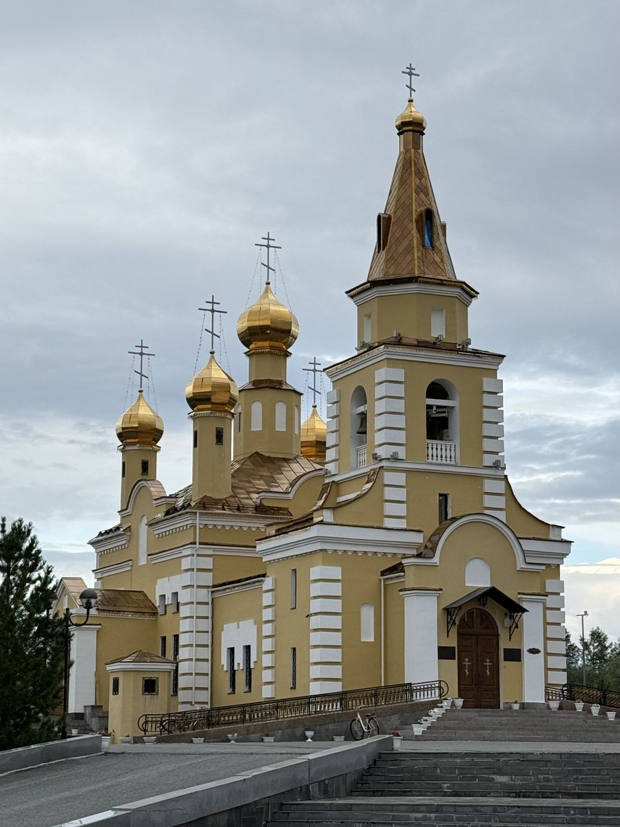 Церковь Николая Чудотворца, Надым (Надымский район и г. Надым, Ямало-Ненецкий автономный округ). фасады, Вид с северо-запада