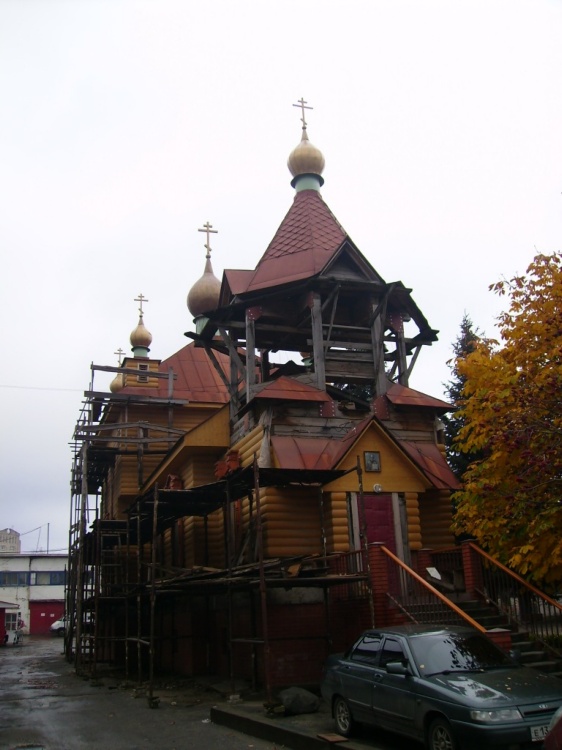 Церковь Николая Чудотворца и святых Царственных страстотерпцев, Рязань (Рязань, город, Рязанская область). общий вид в ландшафте