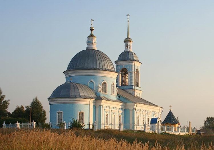 Церковь Спаса Нерукотворного Образа, Борки (Шиловский район, Рязанская область). фасады