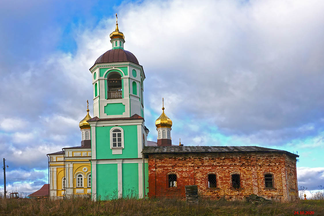 Жабны. Церковь Николая Чудотворца. фасады