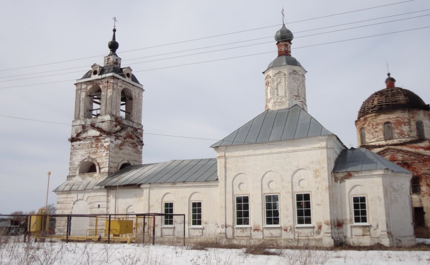 Виняево. Церковь Успения Пресвятой Богородицы. фасады