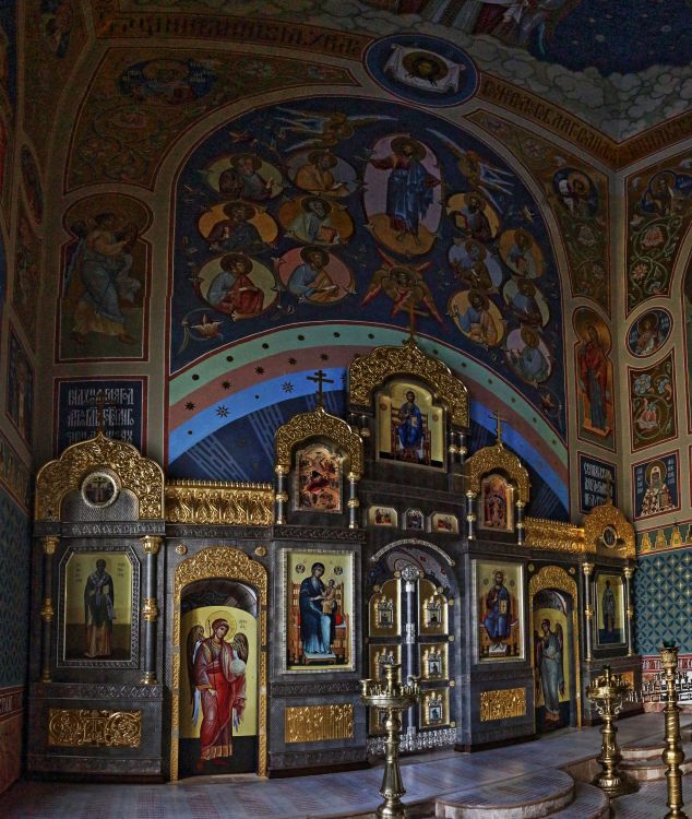 Николо-Сольбинский женский монастырь. Церковь Спиридона Тримифунтского, Сольба (Переславский район и г. Переславль-Залесский, Ярославская область). интерьер и убранство
