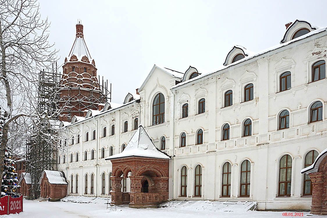 Николо-Сольбинский женский монастырь. Церковь Варвары великомученицы, Сольба (Переславский район и г. Переславль-Залесский, Ярославская область). фасады
