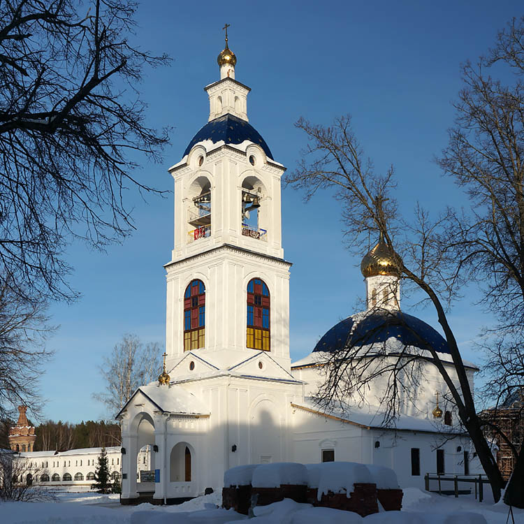 Николо-Сольбинский женский монастырь. Церковь Успения Пресвятой Богородицы, Сольба (Переславский район и г. Переславль-Залесский, Ярославская область). фасады