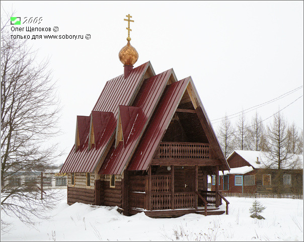 Церковь Иоанна Предтечи, Новобусино (Кольчугинский район, Владимирская область). фасады, Вид с северо-запада