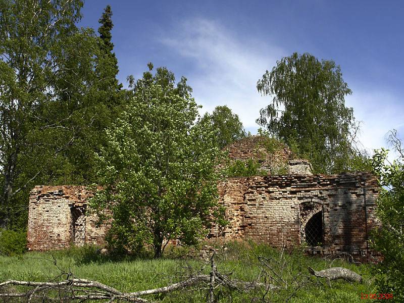 Церковь Покрова Пресвятой Богородицы, Пальцево (Бабаевский район, Вологодская область). фасады
