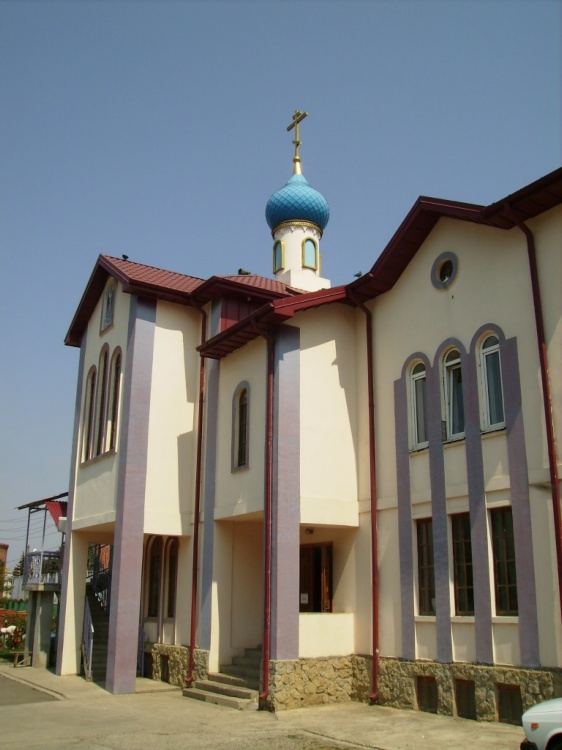 Краснодар. Домовая церковь Николая Чудотворца. фасады, Западный  фасад